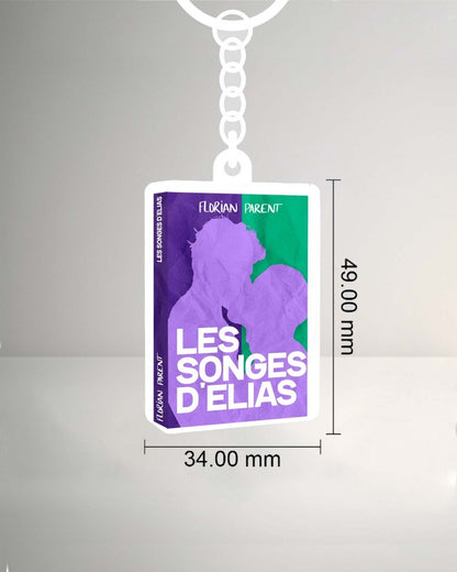 Lot 5 porte - clés collectors - roman gay livre mm - Florian Parent