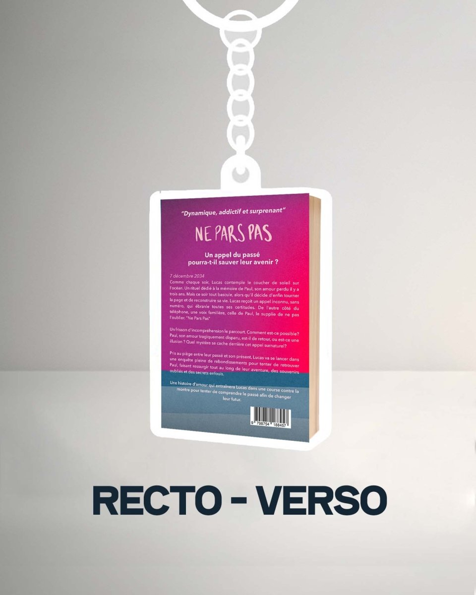 Lot 5 porte - clés collectors - roman gay livre mm - Florian Parent