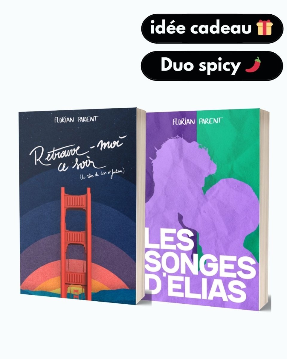 Lot Cadeau - 2 romances gay - "Spicy &amp; Dreamy 🌶️🤩" - Florian Parent - roman gay livre mm - Florian Parent