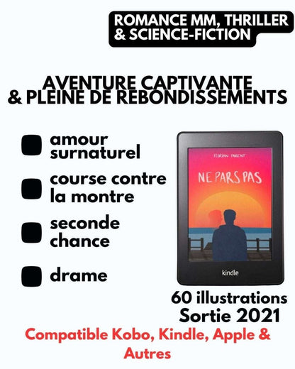 Ne Pars Pas - eBOOK - roman gay livre mm - Florian Parent