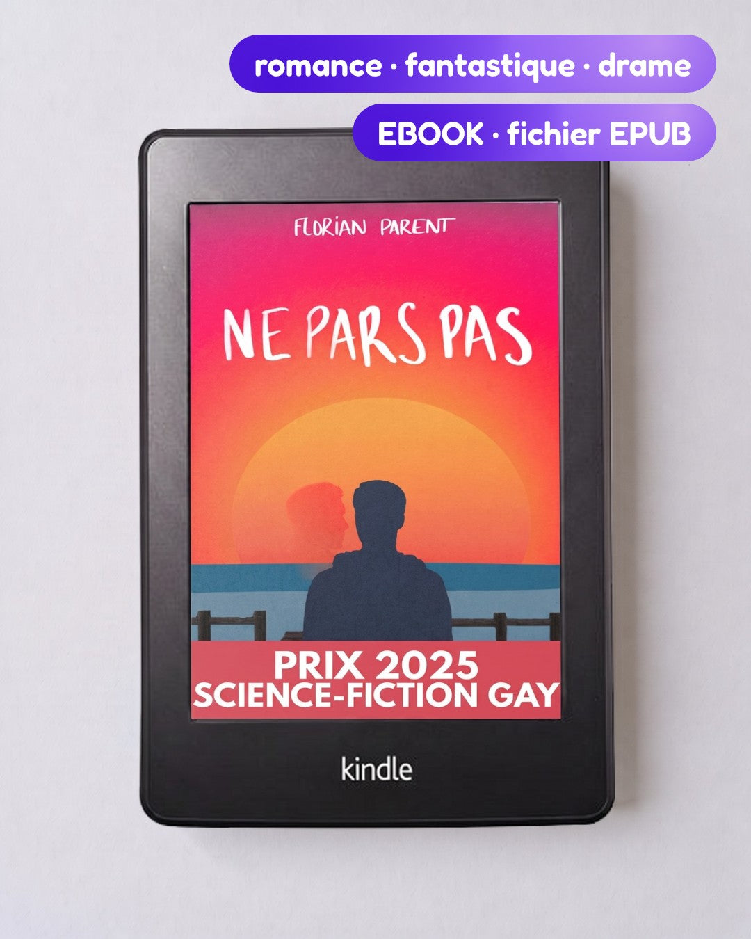 Ne pars pas (ebook) – couverture – Florian Parent