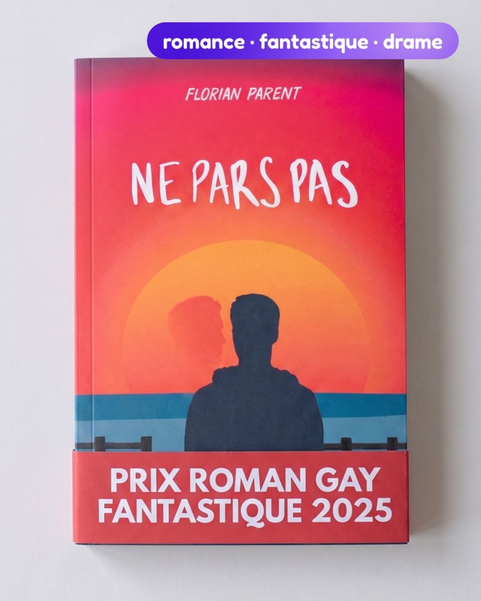 Ne Pars Pas - Prix du Roman Gay 2025 - roman gay livre mm - Florian Parent