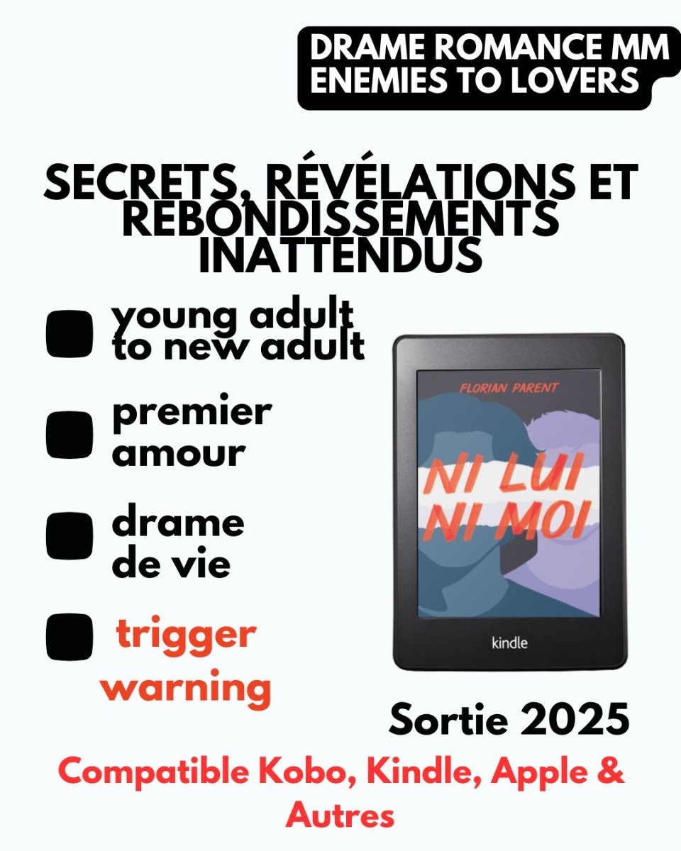 Ni Lui Ni Moi - eBOOK - roman gay livre mm - Florian Parent