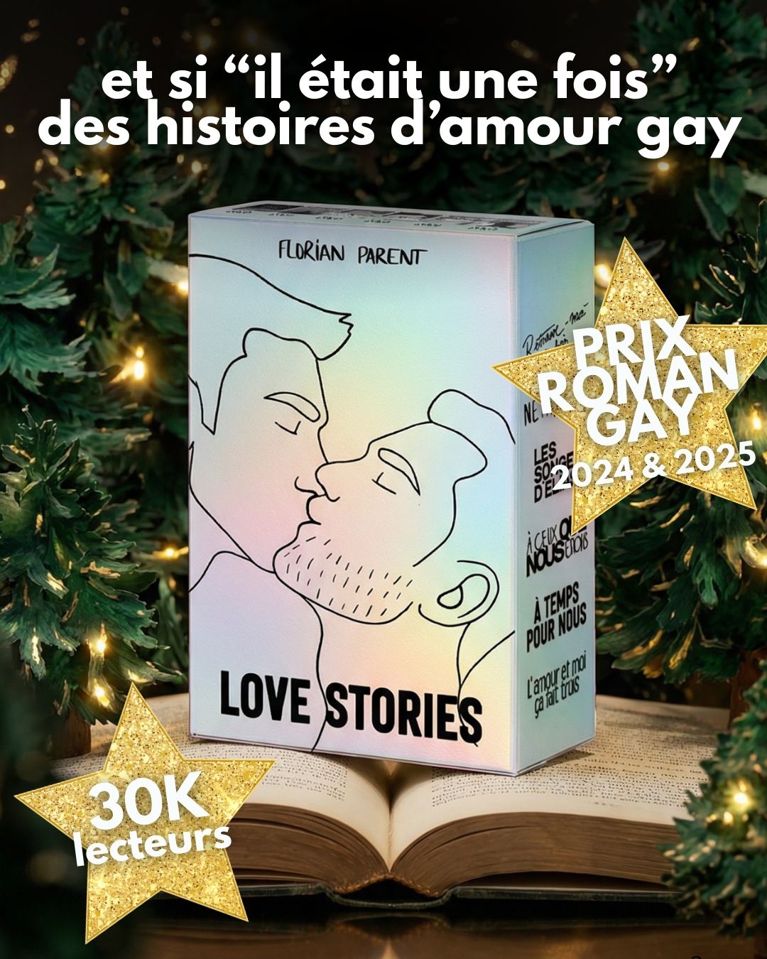 Coffret Noël Collector - Collection intégrale - 6 romances gay addictives - Florian Parent - Idée cadeau Noël
