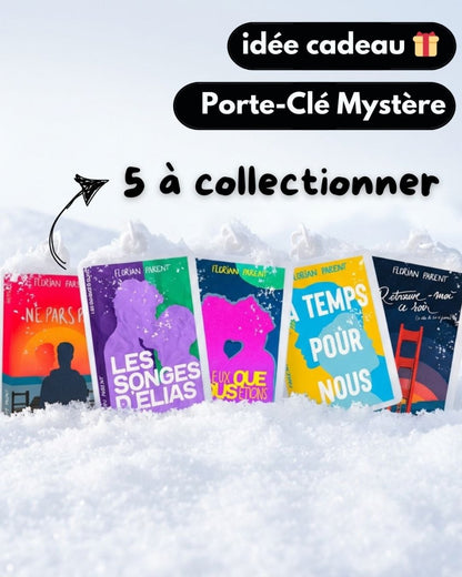 Porte - Clés Mystère – Édition Limitée Noël - Blind Box - roman gay livre mm - Florian Parent