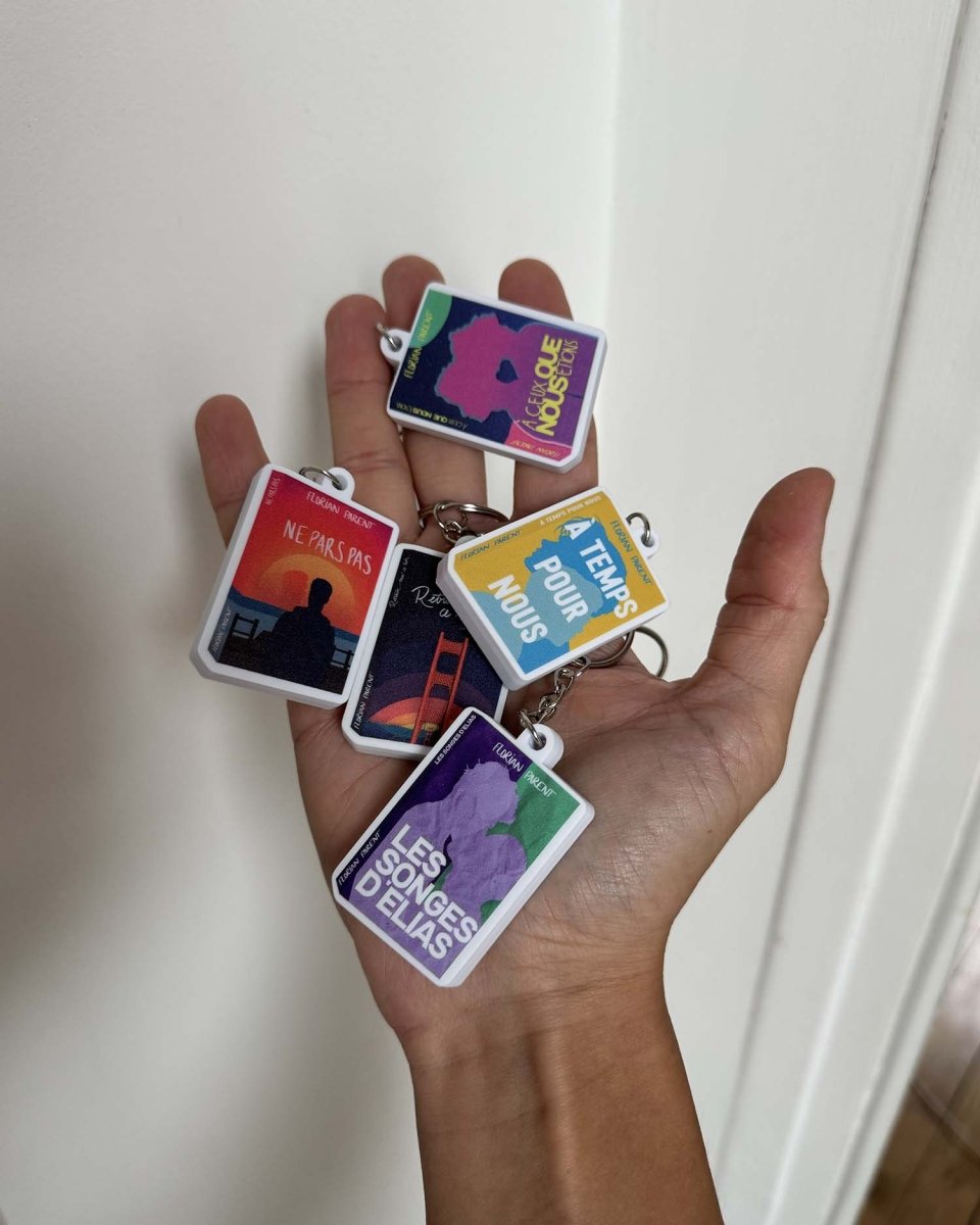 Porte - Clés Mystère – Édition Limitée Noël - Blind Box - roman gay livre mm - Florian Parent