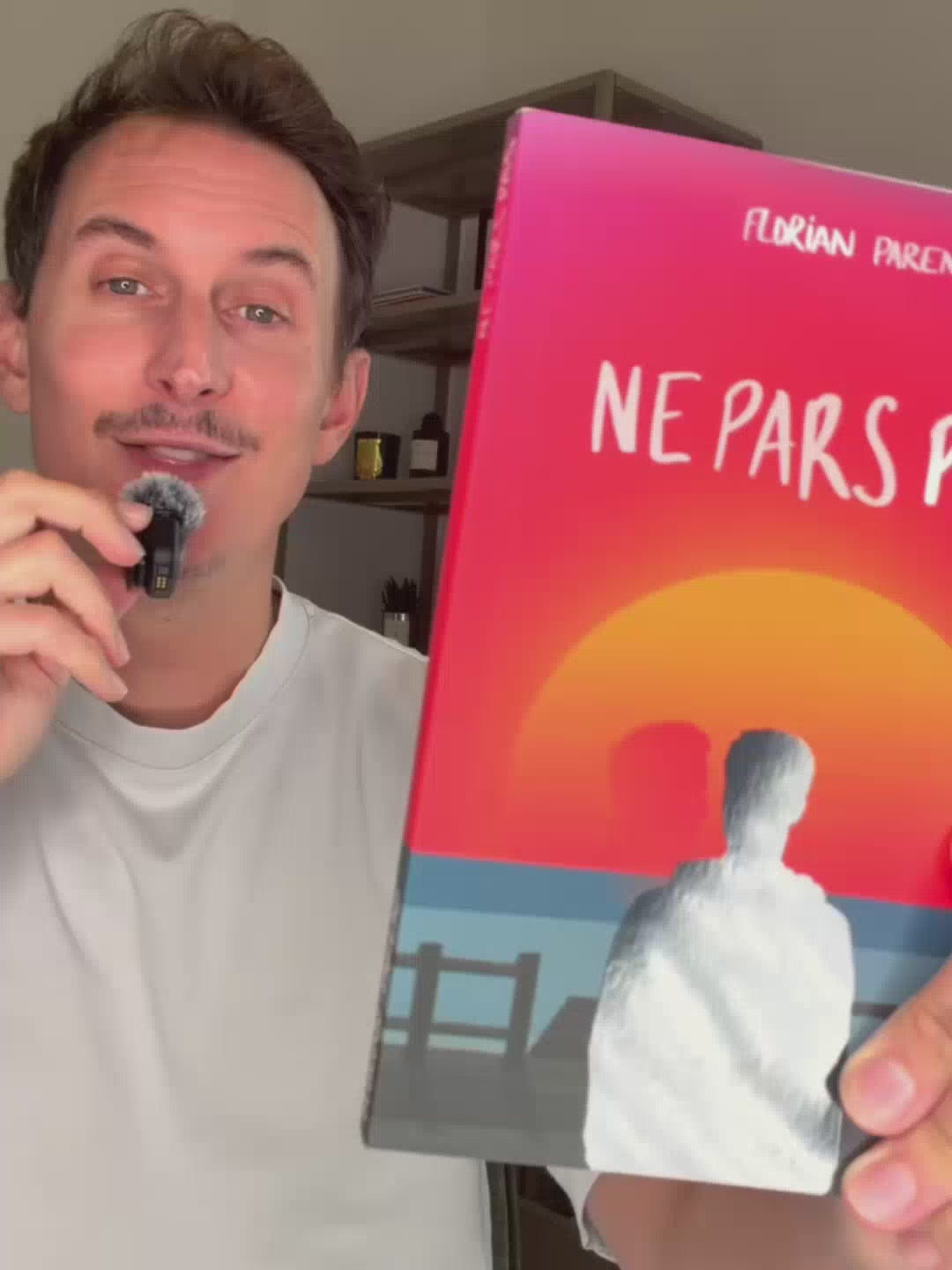 Ne pars pas édition illustrée — Prix du Roman Gay 2025 — Romance MxM Gay — Florian Parent