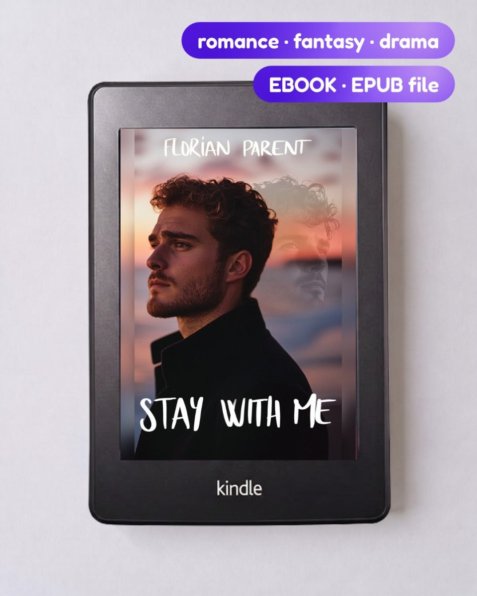 Stay With Me (English) - Award-Winning MM Sci-Fi Romance eBook - roman gay livre mm - Florian Parent