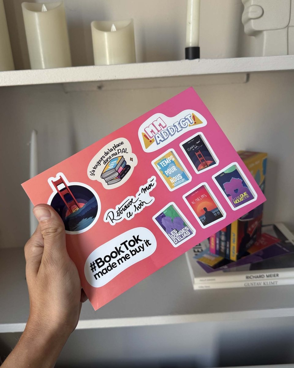 Stickers OFFERT - roman gay livre mm - Florian Parent