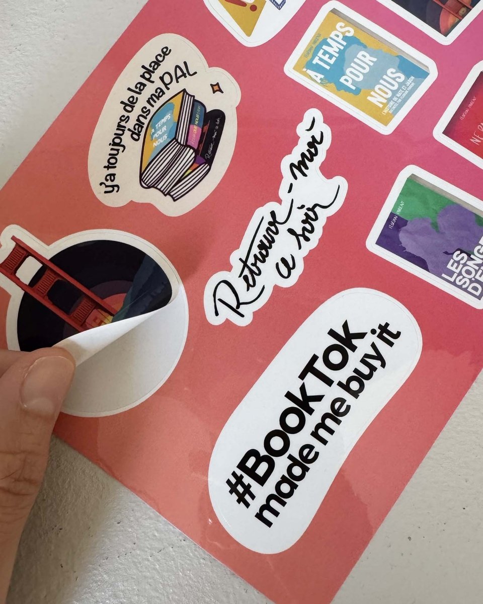 Stickers OFFERT - roman gay livre mm - Florian Parent